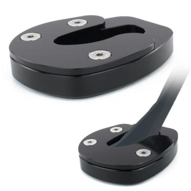 Imagem de Xitomer Almofada de patê de suporte de motocicleta, adequado para Ninja ZX-14R 2024 2023 2022 2021 2020 ZX-14R 2012-2024 / Ninja ZX-14 2008-2011, suporte de sapato, suporte lateral, ampliador de