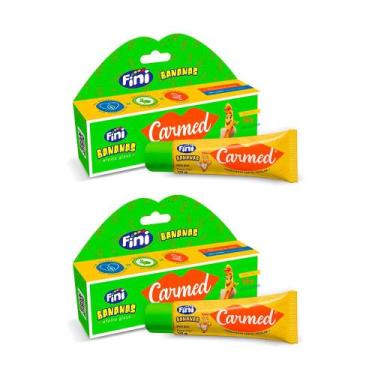 Imagem de Kit 2 Carmed Labial Fini Banana 10g cada