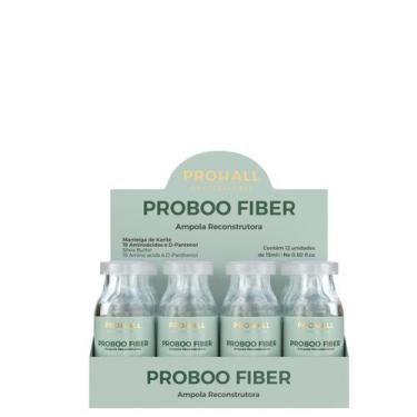 Imagem de Box de Ampolas Proboo Fiber - Reconstrução Intensiva para Cabelos Dani