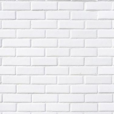 Imagem de Papel de Parede Adesivo Tijolo Branco - 027 - Multimpressão
