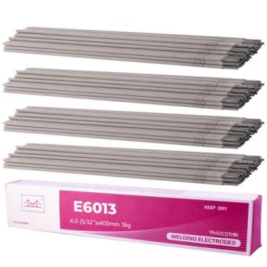 Imagem de Kit c/ 5 Cx Eletrodo Revestido P/ Solda E6013 4.0X400MM 5KG - Tradesta