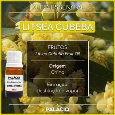 Imagem de Óleo Essencial de Litsea Cubeba 10 ml 100% Puro - Palácio das Artes e 