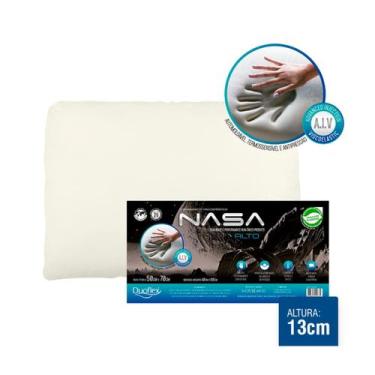 Imagem de Conjunto Casal 2 Travesseiros Nasa X Alto Duoflex Viscoelástico