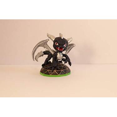 Imagem de Skylanders Spyros Adventure LOOSE Mini Figure DARK Spyro SILVER Wings Includes Card Online Code