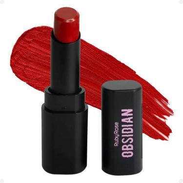 Imagem de Batom Lipstick Ruby Rose Obsidian Cream Satin Ocs03 Hb-7000-3