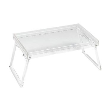 Imagem de Bandeja Café da Manhã Hara Acrílico Transparente 50x25 Cm