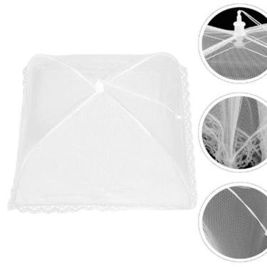Imagem de Tela Protetora de Alimentos Mosquiteiro 40 cm Tule retrátil Telado Con