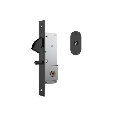 Imagem de Fechadura De Porta De Correr Stam Tetra 1940 Preto