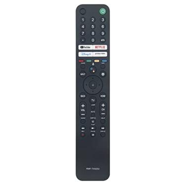 Imagem de Controle remoto de substituição de voz RMF-TX520U 1-009-952-11 para Sony Bravia TV XR-55A80J XR-65A80J XR-77A80J XR-65A80CJ XR-77A80CJ XR-65X95J XR-75X95J XR-85X95J 95J XR-50X90J XR-55X90J XR-65X90J