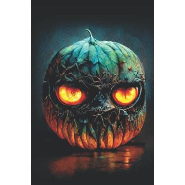 Imagem de Journal d'Halloween: Cahier ligné - nuit des bonbons ou des farces, films d'horreur, décorations effrayantes, planifier le meilleur halloween pour les adultes et les enfants.