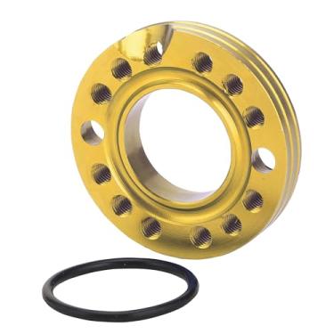 Imagem de WOOSTAR Adaptador de placa giratória de admissão de carburador com vedações de substituição para 4 tempos 50cc 70cc 90cc 110cc 125cc Sunl Taotao NST Roketa ATV Monkey Dax Quad Pit Dirt Bike Golden