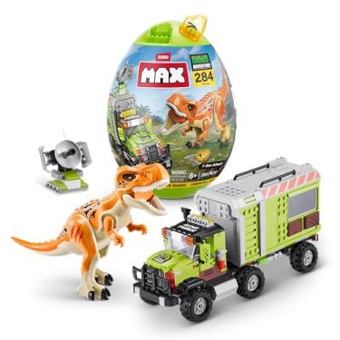Imagem de Max Build More 277 Pc Dino Escape Series 1 Brick Set for Kids 3+ Create Dino Vehicles and More UNbox, Discover, Build