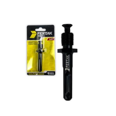Imagem de Adaptador Fertak Ponteira Mandril 1/2 Pol SDS Plus Para Furadeira Martelete Talhadeira