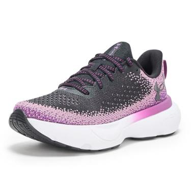 Imagem de Under Armour Tênis feminino Infinite, (002) Preto/Andromeda Roxo/Preto, 39