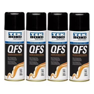 Imagem de Kit 4 Acelerador P/cola Instântanea 200ml  Tek Bond