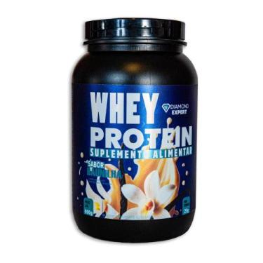 Imagem de Whey Protein Concentrado 900g Sabor Baunilha - Berlian Expert