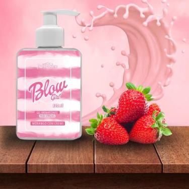Imagem de Blow Girl Gel Aromatizante Beijável Virilha Morango 320ml - Hotflowers