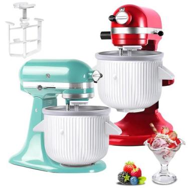 Imagem de Acessório para Sorvete Akiosk - Compatível com Batedeiras KitchenAid