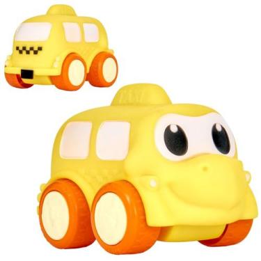 Imagem de Carrinho Taxi De Brinquedo em Vinil P/Bebes Para Água - Puff Toys