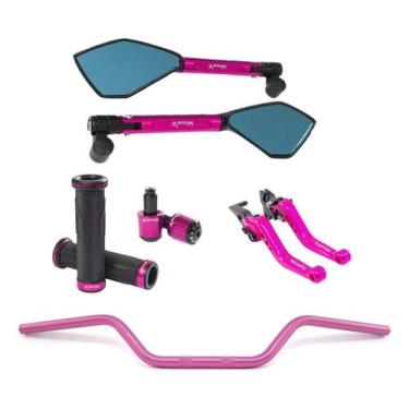 Imagem de Manete Manopla Peso Retrovisor Guidão Fazer 150 Factor Ubs - Stark Rac