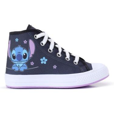 Imagem de Tênis Infantil Feminino Escolar Stit botinha Casual - LUKYS CALÇADOS, 