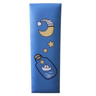 Imagem de Cabeceira para cama Solteiro Infantil Box Modular Auto Colante Kit - P