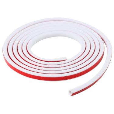 Imagem de Escondedor de cabo de parede de 295 cm, cobertura de fio autoadesivo para paredes, corretivo de cabo de PVC flexível para casa e escritório, pista de cabos de cobertura de fio flexível para