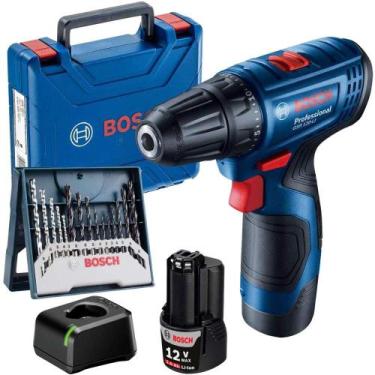 Imagem de Parafusadeira Furadeira 12V GSR 120-LI com Bateria Carregador Bivolt e