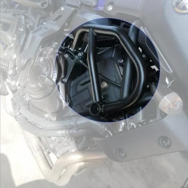 Imagem de Trilha de viagem de longa distância condução diária motocicleta quadro protetor de motor barra de colisão competitivo com MT07 MT-07 13-24 XSR700 15-24 FZ07 FZ-07 15-18