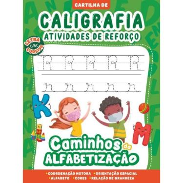 Imagem de Cartilha Caminhos da Alfabetização: Caligrafia e Atividades de Reforço Vol. 03