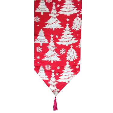 Imagem de Trilho/Caminho de Mesa Natalino - Gobelem 180x33cm saldão