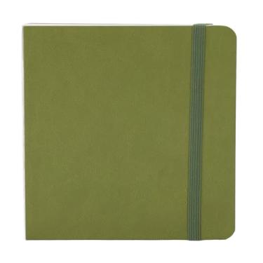 Imagem de Almofada de Desenho Em Aquarela, 30 Folhas 300gsm Sketch Pigment Pape Diariamente e Viagens Use 15x15cm a Lápis Carcoal de Tinta a Lápis de Caneta (Verde)