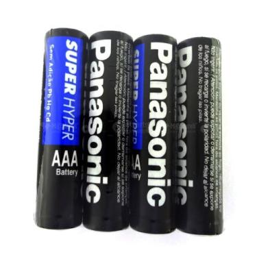 Imagem de Pilha Comum Pequena AAA Super Hyper 4 UN Panasonic