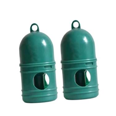 Imagem de Bothyi 2 peças Dispensador de água de pombo de água para bebedora de pássaro Acessórios para gaiola de pássaros Dove Drinker Pet Water Pot Recipador para