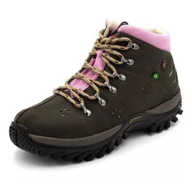 Imagem de Bota Coturno Motociclista Trilha Mr Try Shoes Marrom, 29, Feminino, Ma