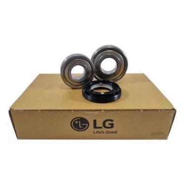 Imagem de Kit Retentor 4036er2004a E Rolamentos 6305 6306 Lava Seca LG Kit Reten
