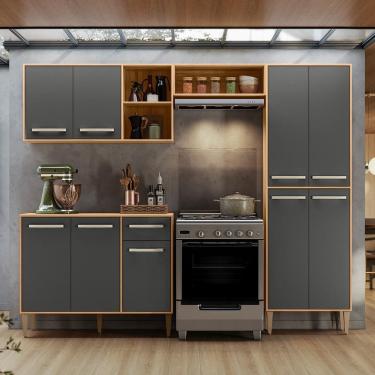 Imagem de Jogo de Cozinha Mariah 9 Portas 1 Gaveta