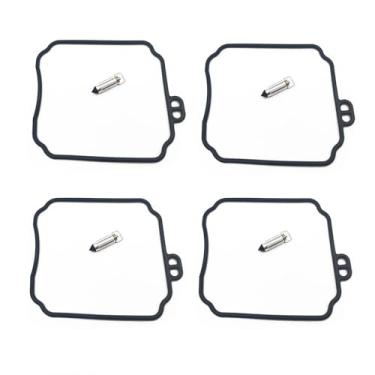 Imagem de Kit de reparo de carburador de motocicleta peças de junta de agulha flutuante compatíveis com XJ600S XJ600 Seca II 600 1992-1998 XJ 600 S 600S (lavanda)
