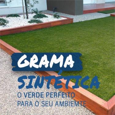 Imagem de Grama Sintética 20mm Semelhante Natural Bicolor Soft - kapazi, 2m x 5m
