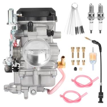 Imagem de Kit de substituição de carburador CV40 para Harley-Davidson Sportster 883 1200 1988-2006 Prata