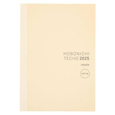 Imagem de Planner Hobonichi Techo 2025 Cousin Book A5 em japonês