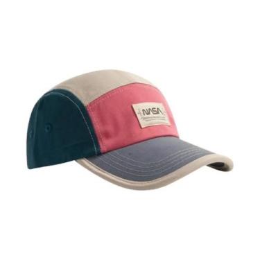 Imagem de Boné de Beisebol Unissex - Aba Curta, Cores Retrô, Moda de Rua, Bege, 