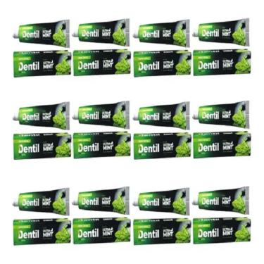 Imagem de 12 Creme Dental Dentil Ultra Mint Com Xilitol S/ Flúor Menta