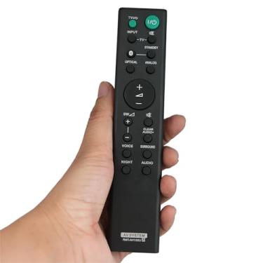 Imagem de Controle remoto de substituição RMT-AH100U compatível com Sony Soundbar HT-CT180 SA-CT180 SA-WCT180 HTCT180 SACT180 SAWCT180 149293011 SS-WCT80 SA-CT80 RMT-AH103U