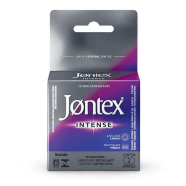 Imagem de Preservativo Intense Largo 2 Unidades Jontex