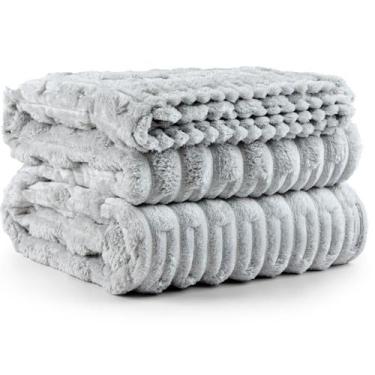 Imagem de Cobertor De Casal Queen Size Grosso Sophie Antialergico Supe Quentinho