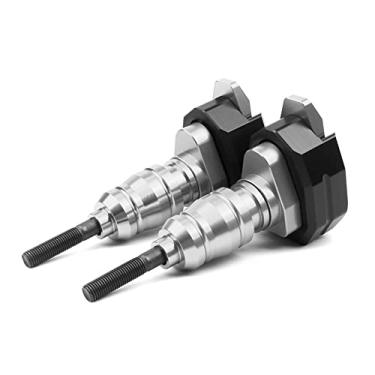 Imagem de Acc-Creativity Motocicleta CNC Alumínio Motor Crash Guard Case Frame Sliders Protector Proteção contra quedas Compatível com KAWASAKI Z900 Z900RS Z1000 ZX10R ZX6R NINJA650 (Prata)