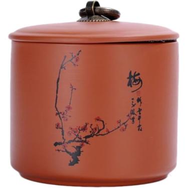 Imagem de Vasilha De Chá De Cerâmica Estilo Japonês Chá Café Potes De Armazenamento De Açúcar Potes De Cerâmica Tradicional De Armazenamento De Chá Para Cozinha, Chrysanthemum