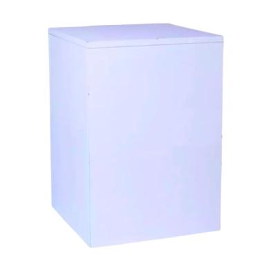 Imagem de Cubo Tablado Para Lojas Vitrine Base Para fotos MDF Branco 60x35x35cm