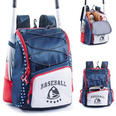 Imagem de VIGEGARI Mochila De Beisebol Infantil Para Meninos 8 A 12 Anos - Softbol Juvenil Meninas 5 Anos, Equipamento, Bastão